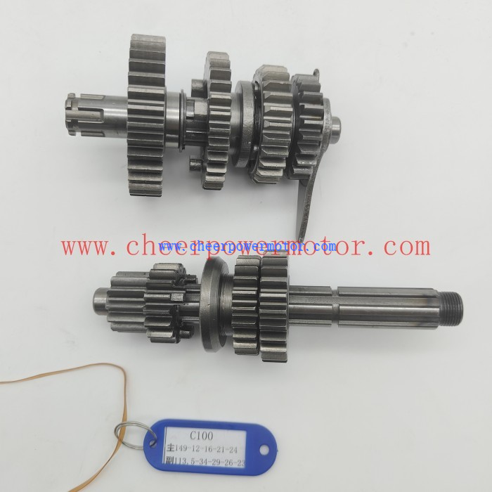 C100 motorcycle transmission gearbox